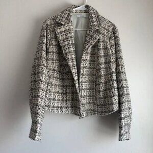 NWT JustFab Lurex Tweed Blazer Size 1X
